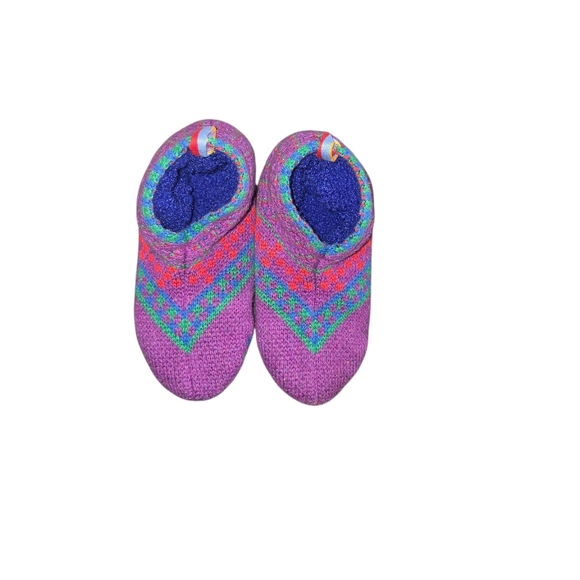 Bombas Colorful Kids Youth Slip-On Slipper With Grippers Unisex Size 1-5 - Picture 2 of 5